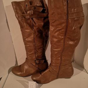 Ladies tall wide width boots